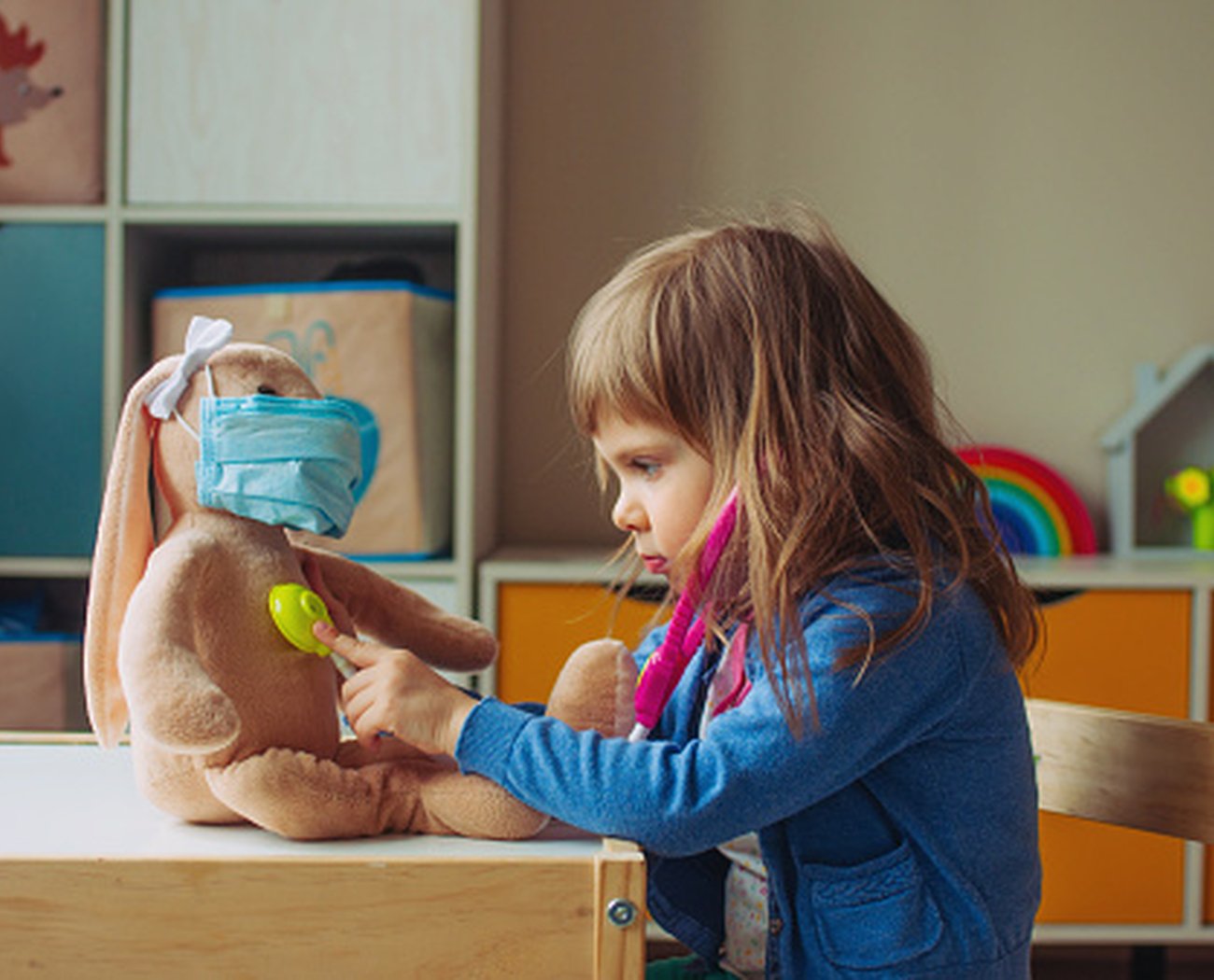 Child Playing with Toys